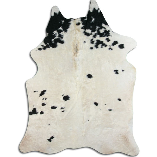 Black & White Cowhide Rug XXL