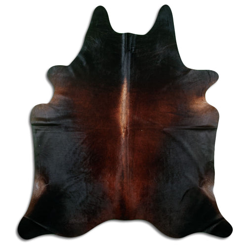 Brown Cowhide Rug XXL