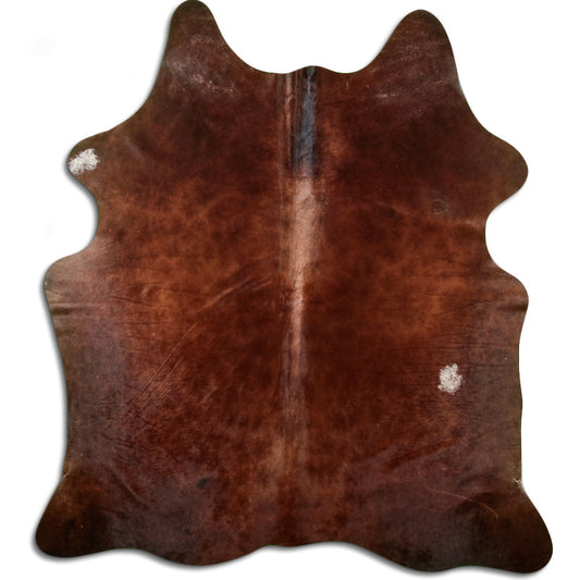 Brown Cowhide Rug M