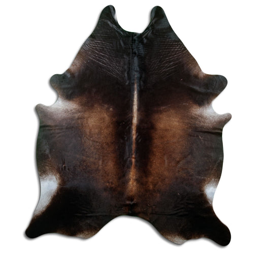 Brown Cowhide Rug XXL