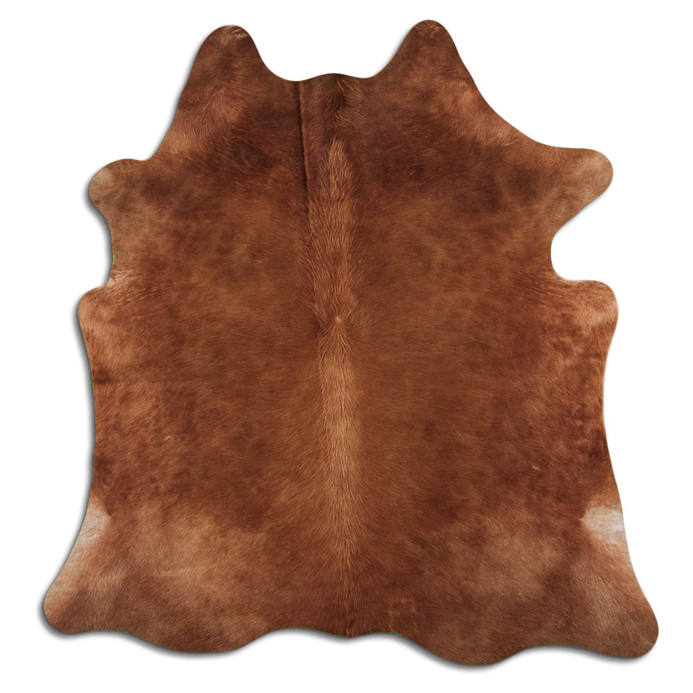 Brown Cowhide Rug XL