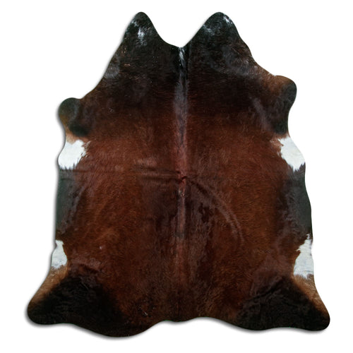 Brown Cowhide Rug XL