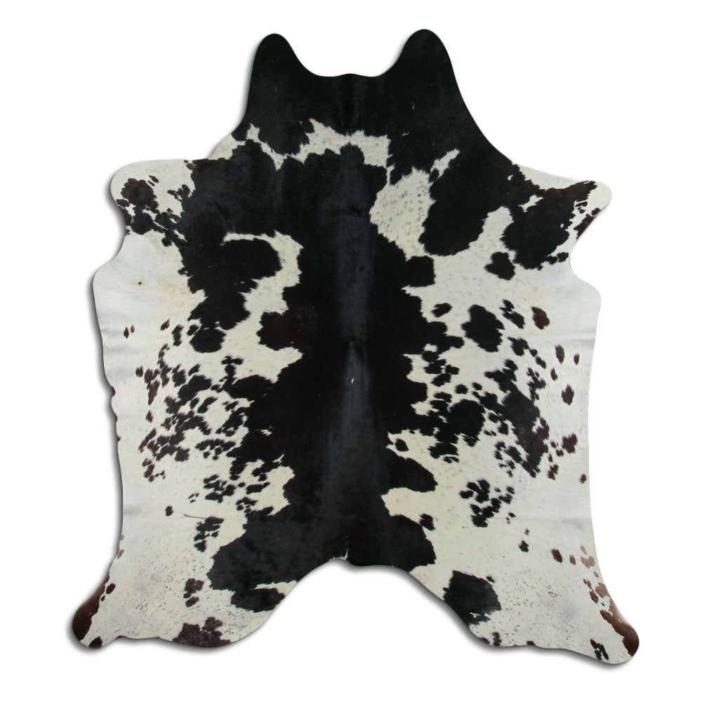 Black & White Cowhide Rug XXL