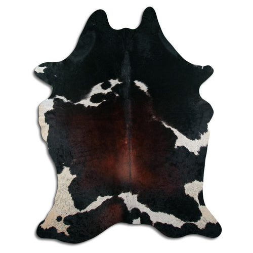 Tricolor Cowhide Rug XXL