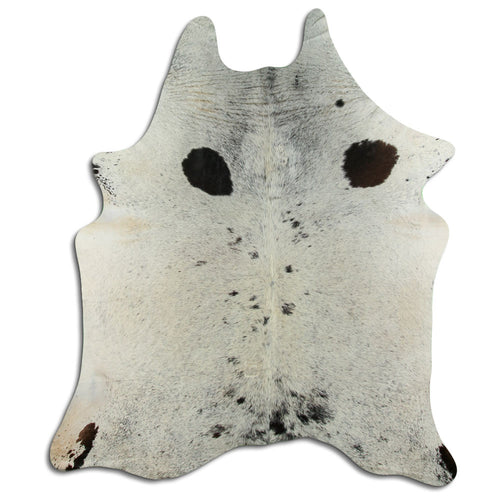 Salt & Pepper Cowhide Rug XXL