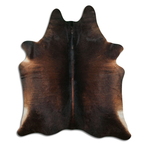 Brown Cowhide Rug XXL