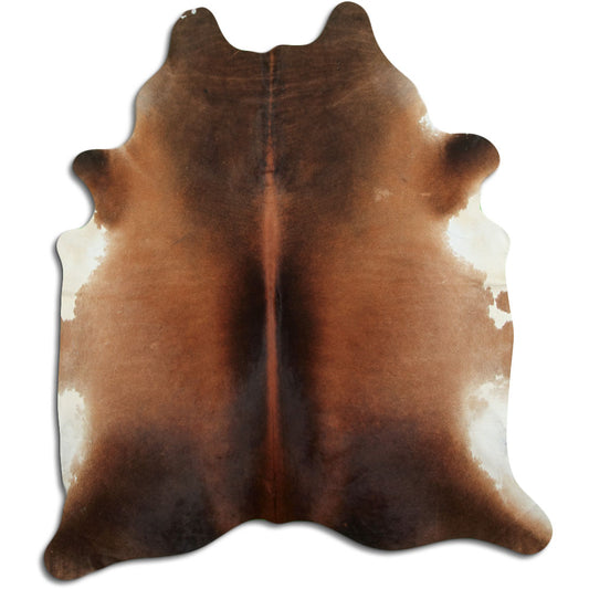 Brown Cowhide Rug XXL
