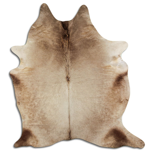 Champagne Cowhide Rug XL
