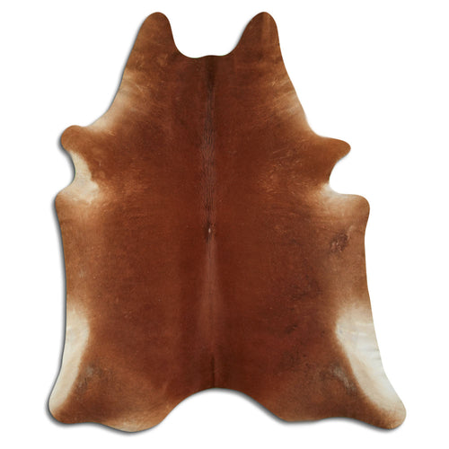 Brown Cowhide Rug XXL