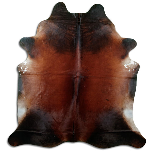 Brown Cowhide Rug XXL
