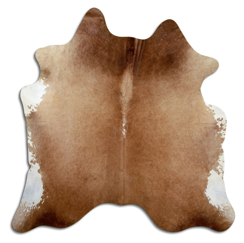 Brown Cowhide Rug L