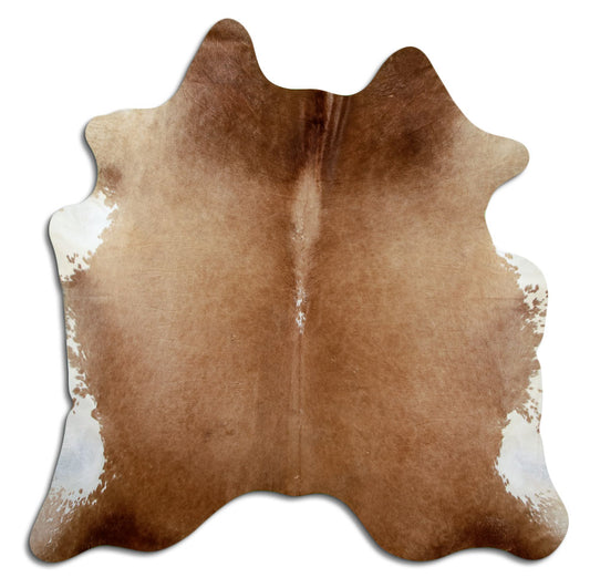 Brown Cowhide Rug L