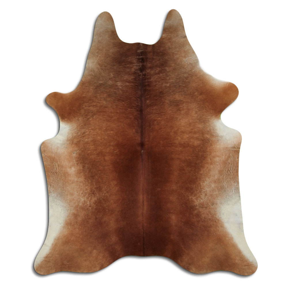 Brown Cowhide Rug XXL