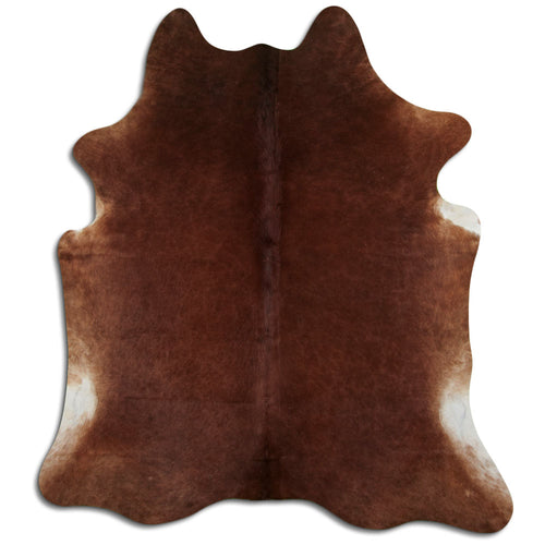 Brown Cowhide Rug XXL