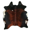 Brown Cowhide Rug L