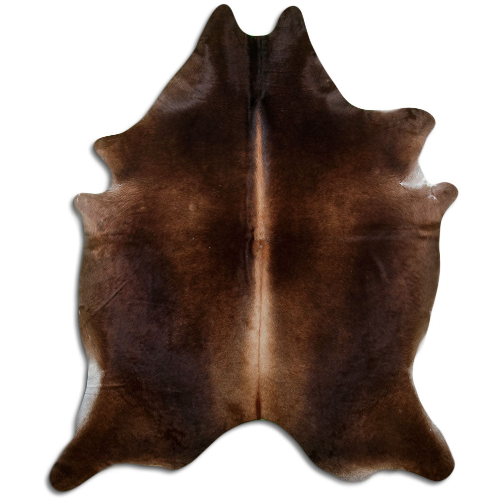 Brown Cowhide Rug XXL
