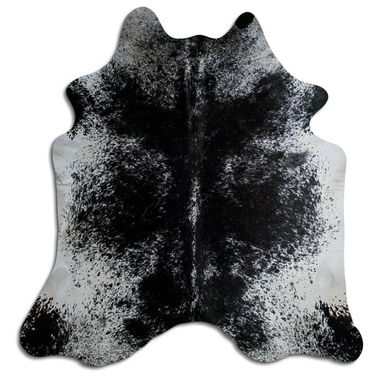 Salt & Pepper Cowhide Rug XXL