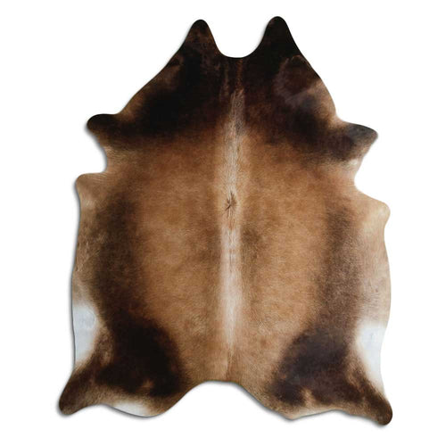 Brown Cowhide Rug XXL