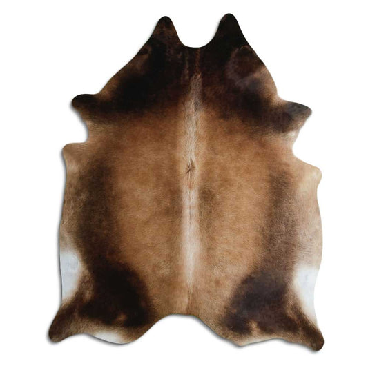 Brown Cowhide Rug XXL