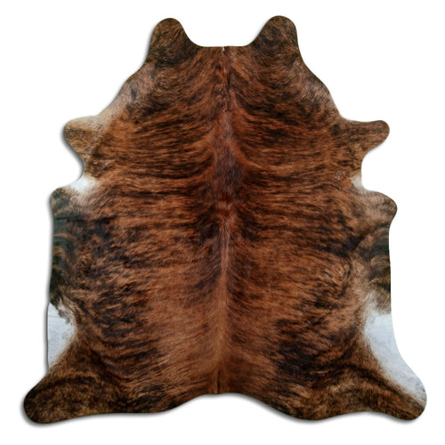 Brindle Cowhide Rug L