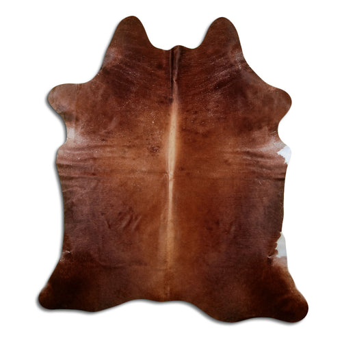 Brown Cowhide Rug XL