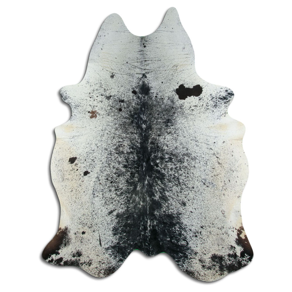 Salt & Pepper Cowhide Rug XXL