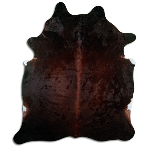 Brown Cowhide Rug XXL