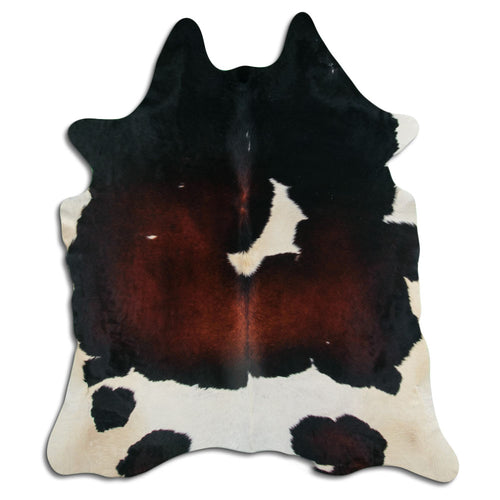 Tricolor Cowhide Rug XXL