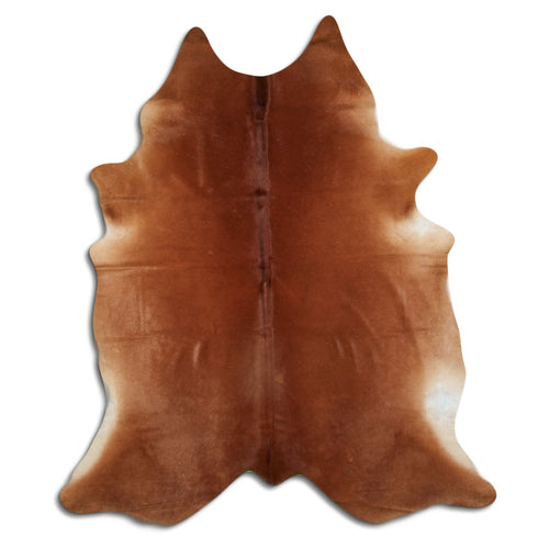 Brown Cowhide Rug XXL