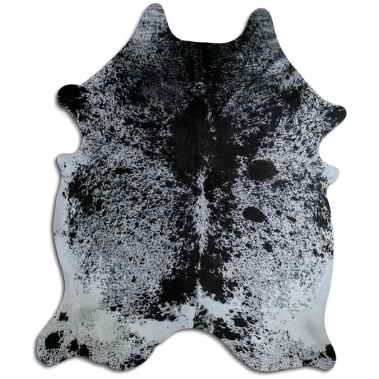 Salt & Pepper Cowhide Rug XXXL