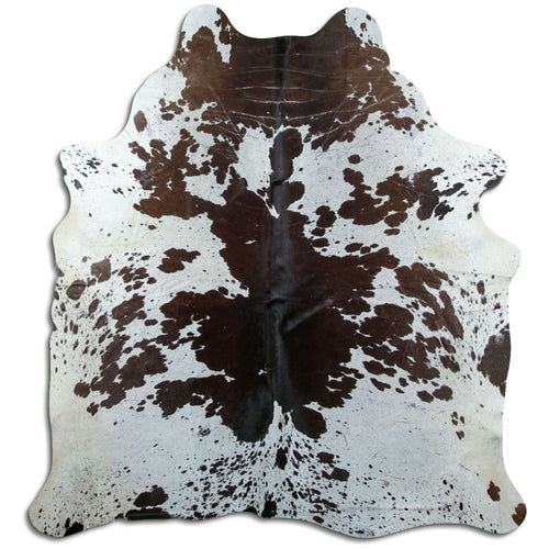 Black & White Cowhide Rug XL