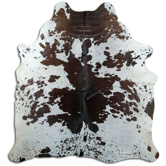Black & White Cowhide Rug XL