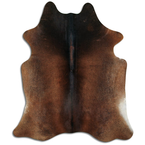 Brown Cowhide Rug XL