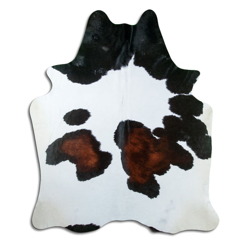 Tricolor Cowhide Rug XXL