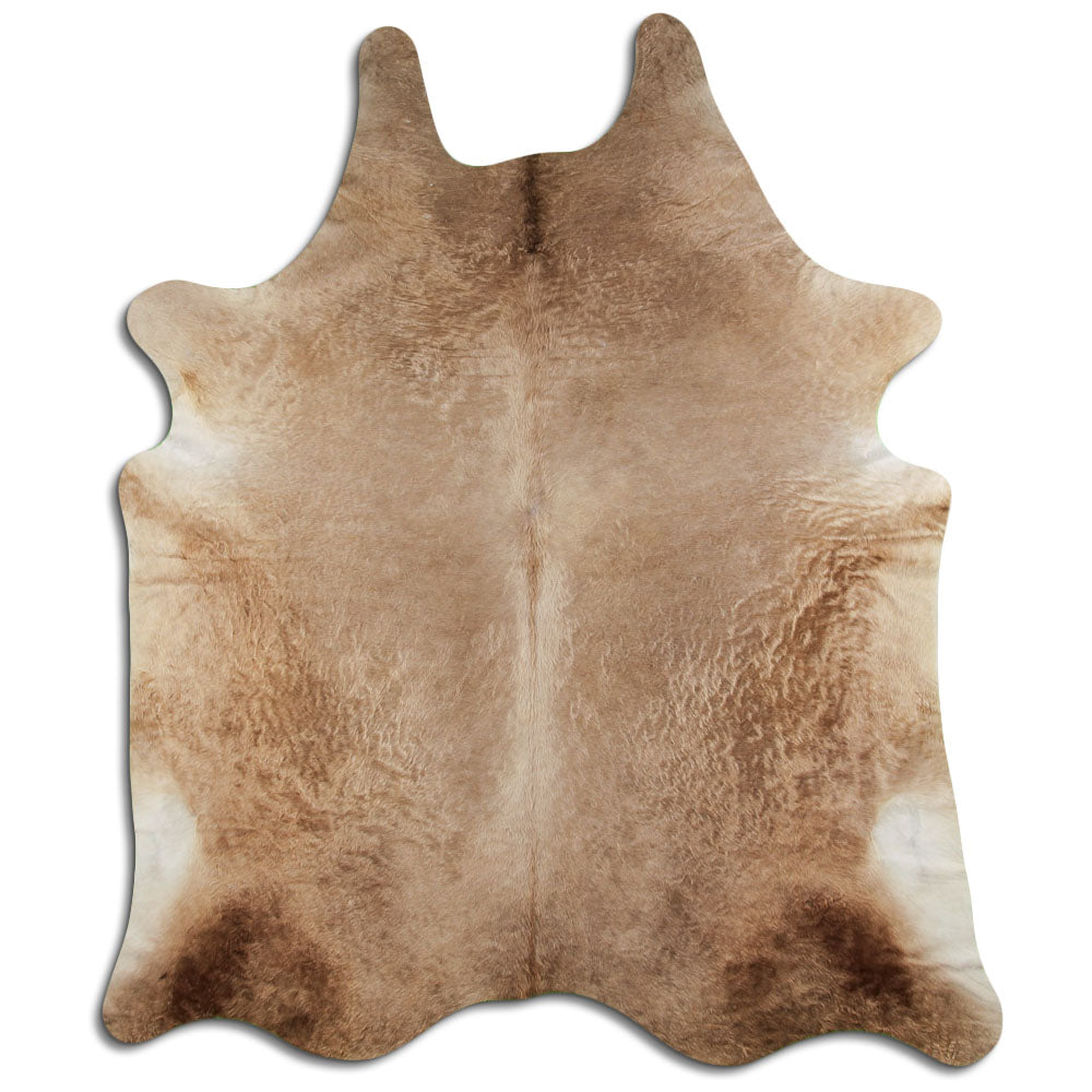 Champagne Cowhide Rug XXXL