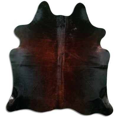 Brown Cowhide Rug M