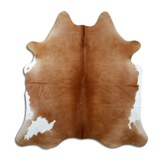 Brown Cowhide Rug L