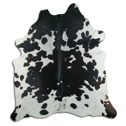 Black & White Cowhide Rug XXL