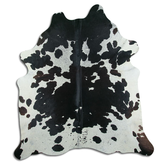 Black & White Cowhide Rug XXL