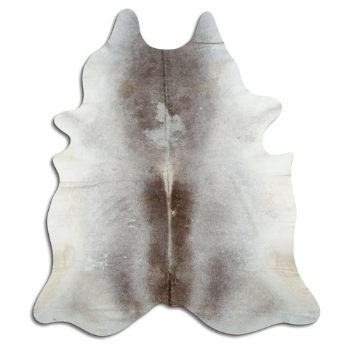 Tan Grey Cowhide Rug XXL