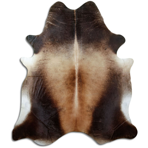 Brown Cowhide Rug XXXL