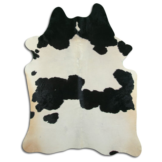 Black & White Cowhide Rug XXL