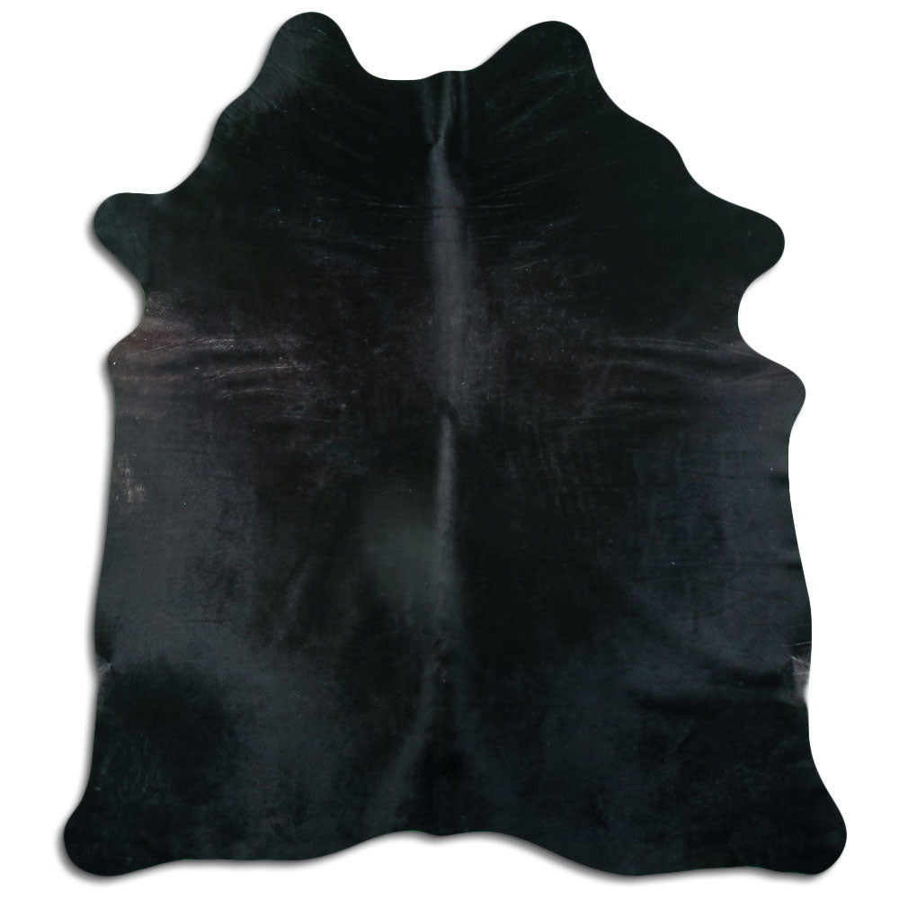 Brown Cowhide Rug L