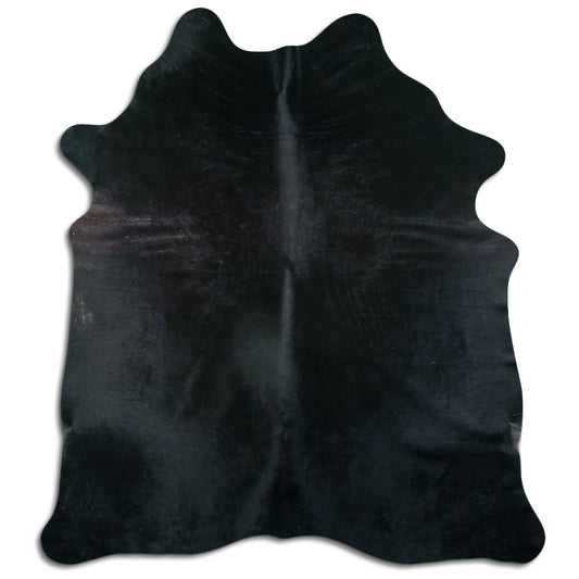 Brown Cowhide Rug L