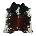 Tricolor Cowhide Rug L