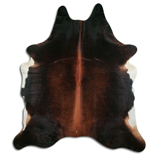 Brown Cowhide Rug XXXL