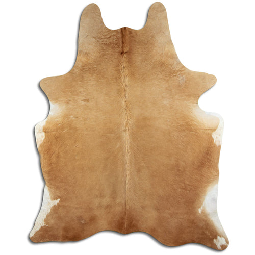 Brown Cowhide Rug L