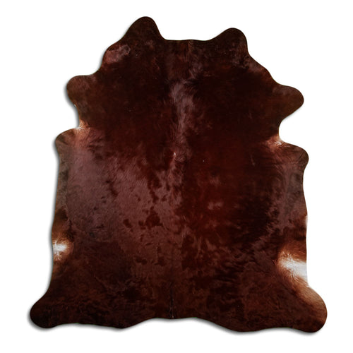 Brown Cowhide Rug XL