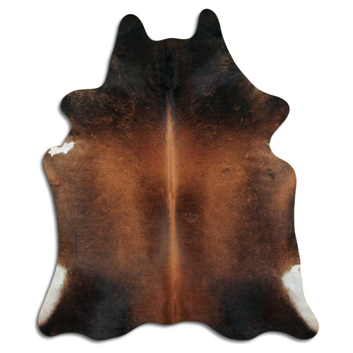 Brown Cowhide Rug XXL