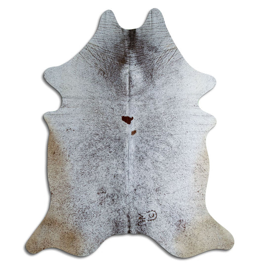 Salt & Pepper Cowhide Rug XXL